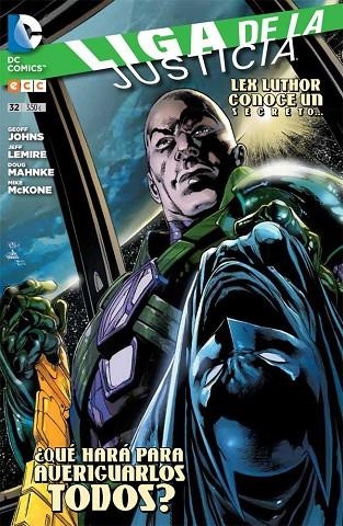 Liga de la Justicia núm. 32 | 9788416255597 | Johns, Geoff;Lemire, Jeff;Reis (BRA), Ivan
