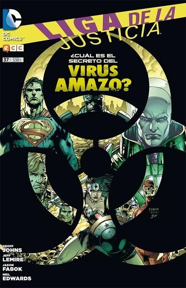 Liga de la Justicia núm. 37 | 9788416374861 | Johns, Geoff;Lemire, Jeff;Lemire, Jeff