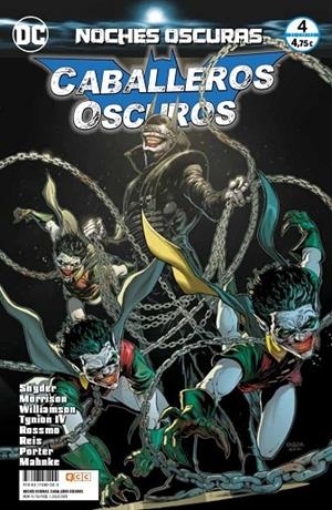 Noches oscuras: Caballeros oscuros núm. 04 | 9788417480004 | Snyder, Scott;Mahnke, Doug;Tynion IV, James;Williamson, Joshua