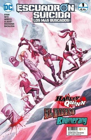 Escuadrón Suicida: Deadshot/Katana - Los más buscados núm. 07 | 9788416945948 | Moreci, Michael;Nitz, Jai;Ryan, Sean