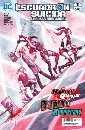 Escuadrón Suicida: Deadshot/Katana - Los más buscados núm. 07 | 9788416945948 | Moreci, Michael;Nitz, Jai;Ryan, Sean