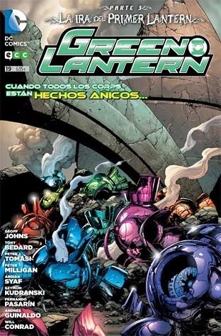 Green Lantern núm. 19 | 9788415925897 | Johns, Geoff;Bedard, Tony;Milligan, Peter;Tomasi, Peter