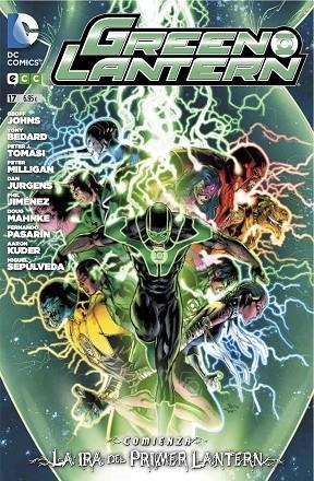 Green Lantern núm. 17 | 9788415925323 | Johns, Geoff;Bedard, Tony;Milligan, Peter