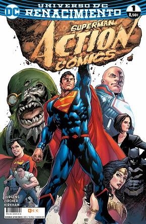 Superman: Action Comics núm. 01 (Renacimiento) | 9788416945818 | Jurgens, Dan