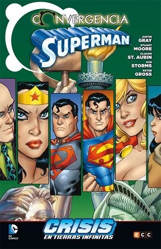 Superman converge en Crisis en las Tierras Infinitas | 9788416518333 | Gray, Justin;Moore, Stuart