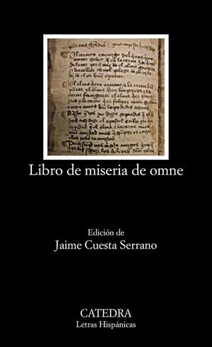 Libro de miseria de omne | 9788437630588 | ANÓNIMO