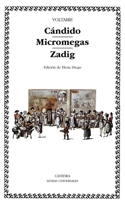 Cándido; Micromegas; Zadig | 9788437605418 | VOLTAIRE