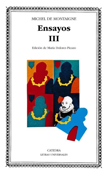 Ensayos, III | 9788437606590 | MICHEL DE MONTAIGNE