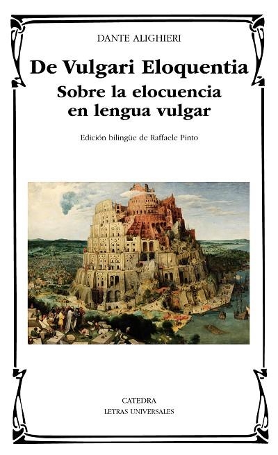 De Vulgari Eloquentia | 9788437637686 | DANTE ALIGHIERI