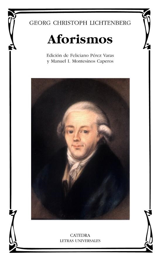 Aforismos | 9788437625492 | GEORG CHRISTOPH LICHTENBERG
