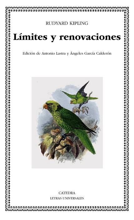 Límites y renovaciones | 9788437633954 | RUDYARD KIPLING