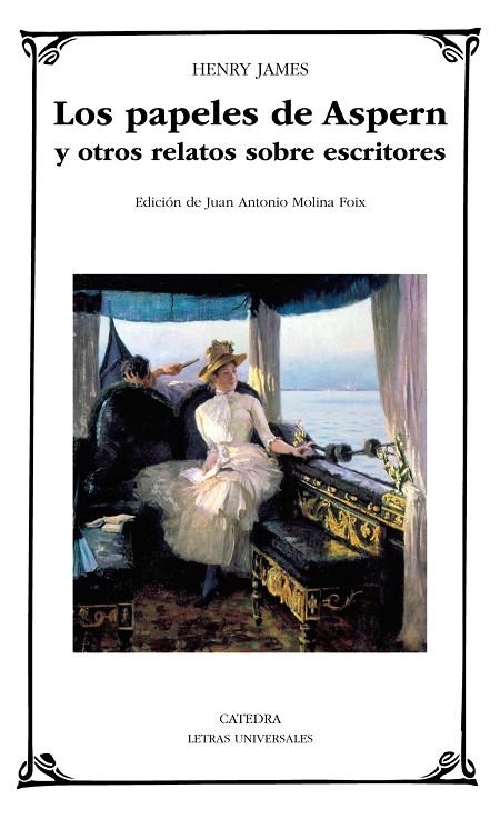 Los papeles de Aspern y otros relatos sobre escritores | 9788437636238 | HENRY JAMES