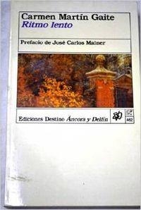 Ritmo lento | 9788423308903 | Martín Gaite, Carmen