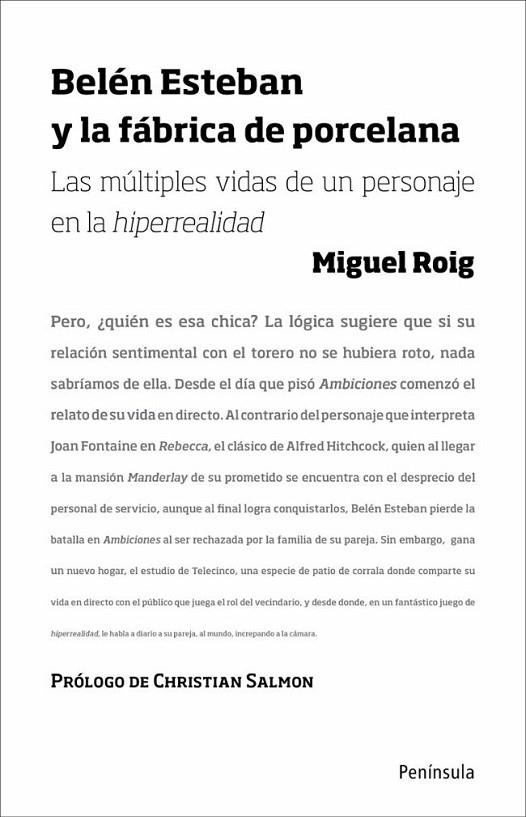Belén Esteban y la fábrica de porcelana | 9788499420622 | Roig Prats, Miguel Ángel