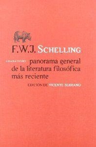 Panorama general de la literatura filosófica más reciente | 9788496258822 | Schelling, F.W.J.