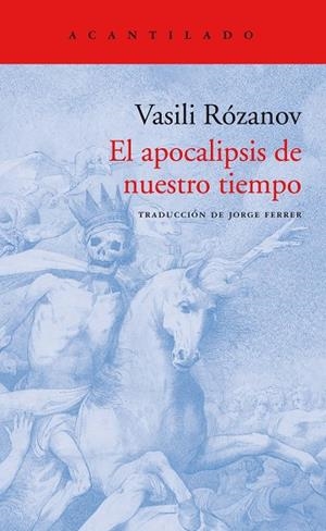 El apocalipsis de nuestro tiempo | 9788416748525 | Rózanov, Vasili
