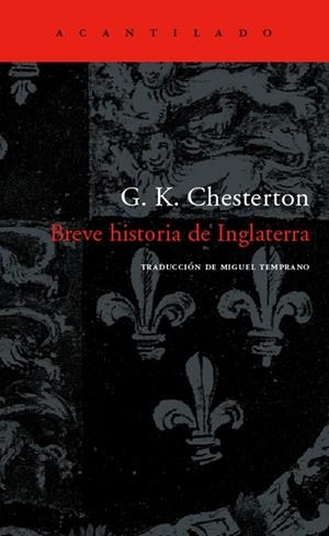 Breve historia de Inglaterra | 9788496136939 | Chesterton, G.K.