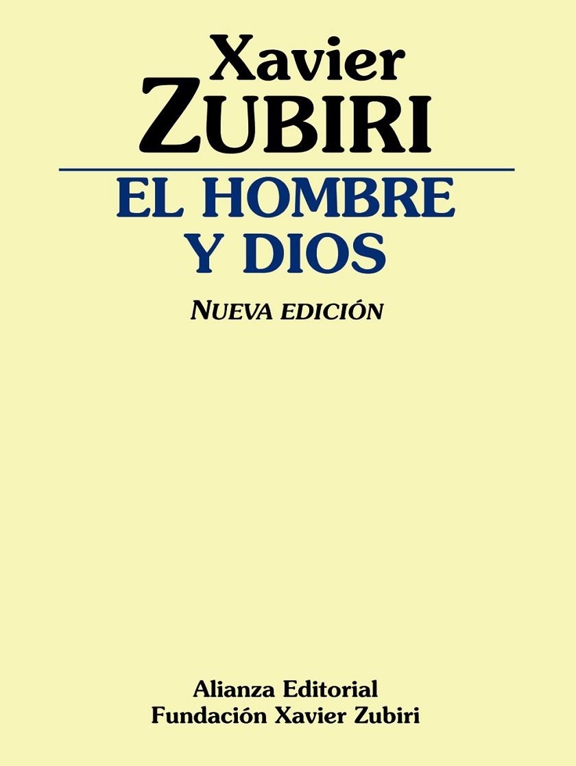 El hombre y Dios | 9788420609515 | Zubiri, Xavier