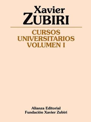 Cursos universitarios | 9788420687605 | Zubiri, Xavier
