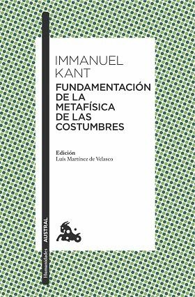 Fundamentación de la metafísica de las costumbres | 9788467047813 | Kant, Immanuel