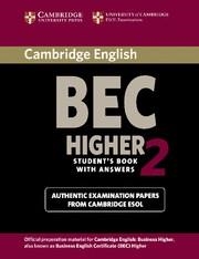 BEC HIGHER CAMBRIDGE PRACTICE TEST 2 SB+KEY | 9780521544580 | ESOL