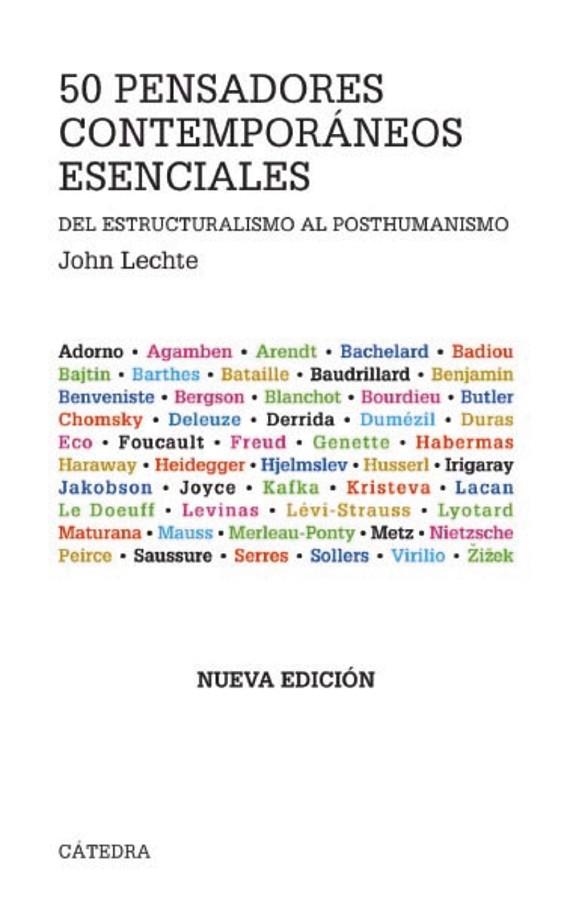 Cincuenta pensadores contemporáneos esenciales | 9788437626970 | JOHN LECHTE