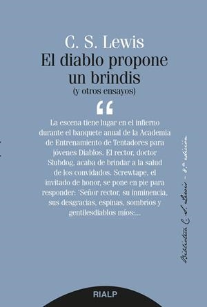El diablo propone un brindis | 9788432147593 | Lewis , Clive Staples