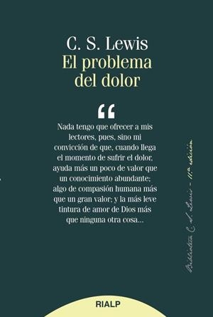 El problema del dolor | 9788432147364 | Lewis , Clive Staples