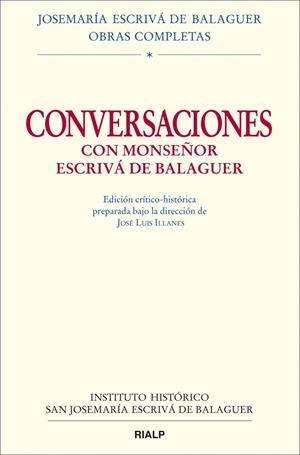 Conversaciones con Mons. Escrivá de Balaguer. Ed. crítico-histórica | 9788432142031 | Llanes Maestre , José Luis