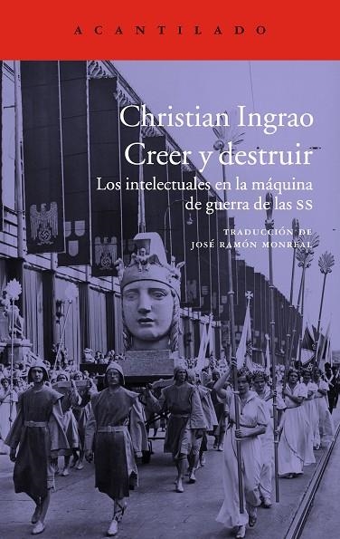 Creer y destruir | 9788416748488 | Ingrao, Christian