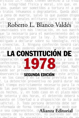 La Constitución de 1978 | 9788420664583 | Blanco Valdés Valdés, Roberto L.