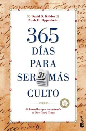 365 días para ser más culto | 9788427040625 | Kidder, David S.;Oppenheim, Noah D.