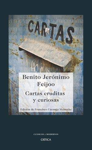Cartas eruditas y curiosas | 9788474239188 | Uzcanga, Francisco