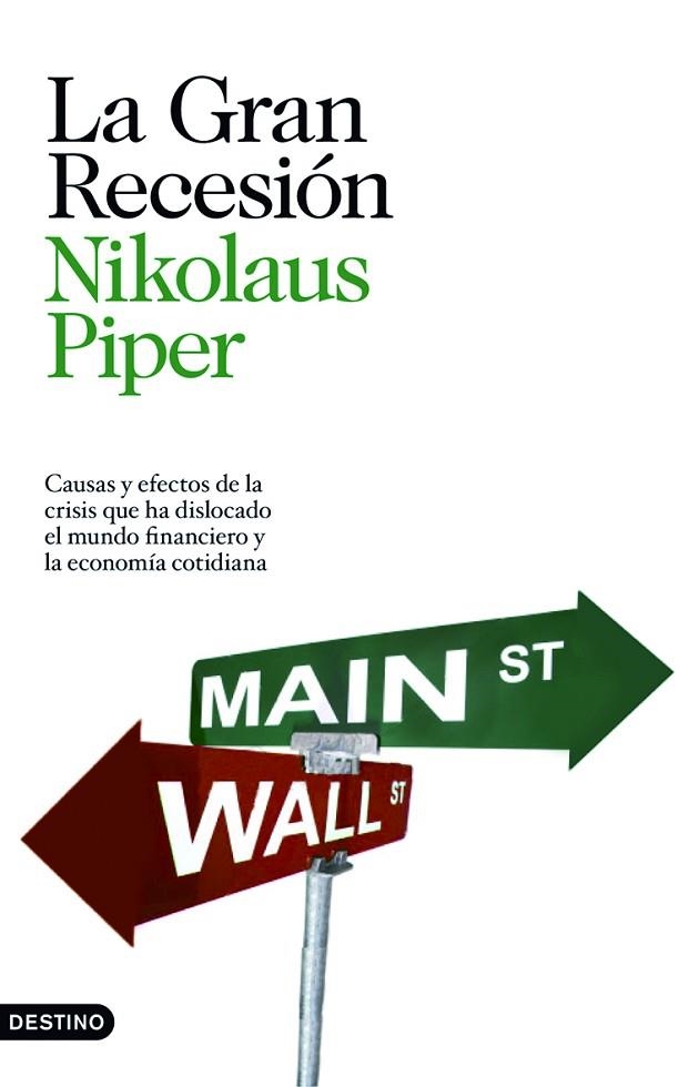 La Gran Recesión | 9788423343492 | Piper, Nikolaus