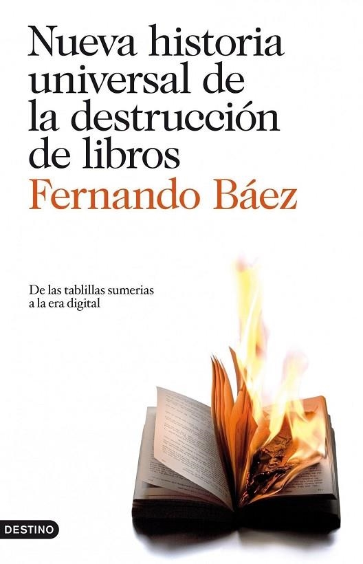 Nueva historia universal de la destrucción de libros | 9788423344123 | Báez, Fernando
