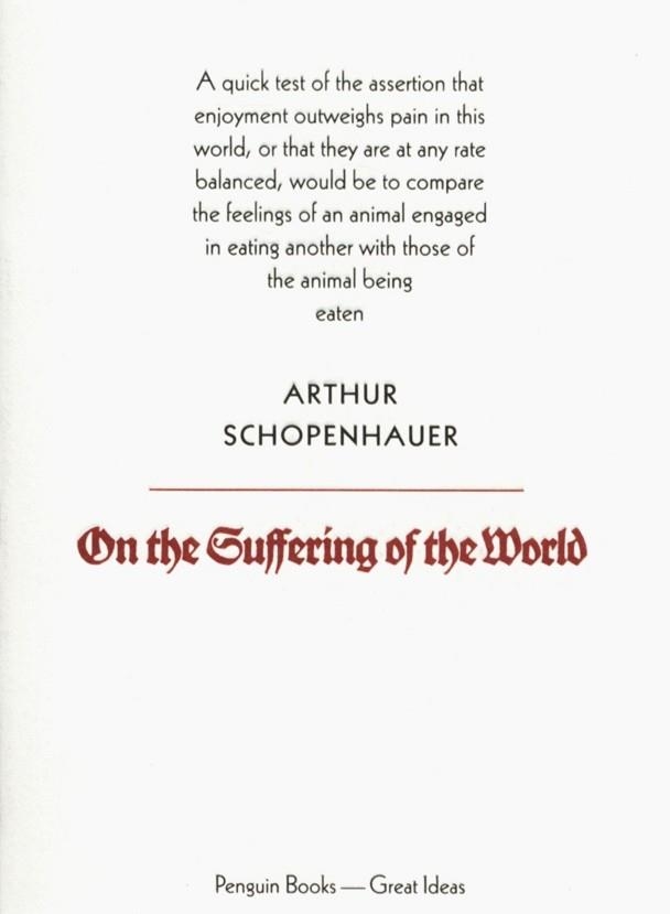 ON THE SUFFERING OF THE WORLD | 9780141018942 | ARTHUR SCHOPENHAUER