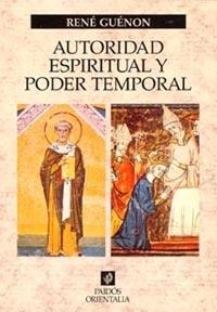 Autoridad espiritual y poder temporal | 9788449311574 | Guénon, René