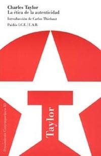 La ética de la autenticidad | 9788475099934 | Taylor, Charles