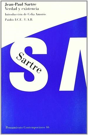 Verdad y existencia | 9788449303234 | Sartre, Jean-Paul