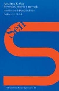 Bienestar, justicia y mercado | 9788449303623 | Sen, Amartya