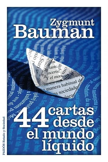 44 cartas desde el mundo líquido | 9788449325588 | Bauman, Zygmunt