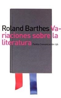 Variaciones sobre la literatura | 9788449312670 | Barthes, Roland