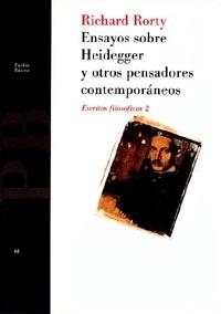 Ensayos sobre Heidegger y otros pensadores contemporáneos | 9788475099545 | Rorty, Richard