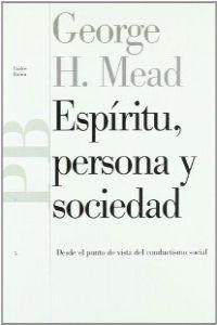 Espíritu, persona y sociedad | 9788449307157 | Mead, George