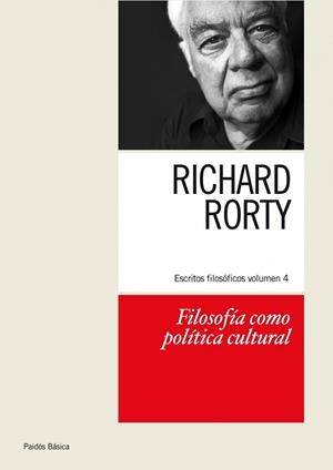 Filosofía como política cultural | 9788449324253 | Rorty, Richard