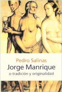 Jorge Manrique o tradición y originalidad | 9788483075876 | Salinas, Pedro