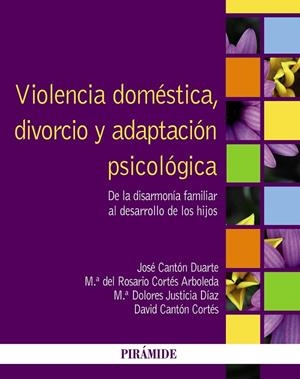 Violencia doméstica, divorcio y adaptación psicológica | 9788436828559 | Cantón Duarte, José;Cortés Arboleda, María del Rosario;Justicia Díaz, María Dolores;Cantón Cortés, D