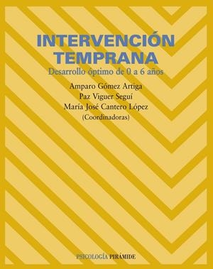 Intervención temprana | 9788436818062