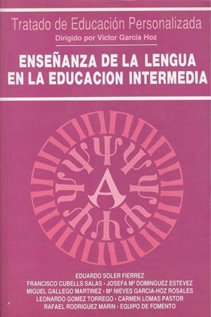 Enseñanza de la Lengua en la Educación Intermedia | 9788432125881 | Varios autores