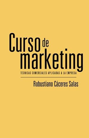 Curso  de  marketing | 9788491122951 | Cáceres salas , Robustiano